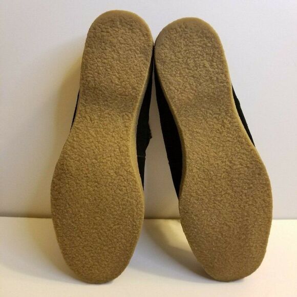 Lands End Womens Size 9 (B) Black Slip On Clog Sueded Sherpa Lined Shoes 432806 - Picture 7 of 7